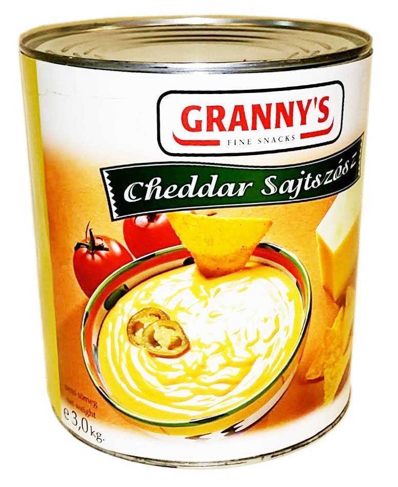 Cheddar sajtszósz Grannys 3Kg