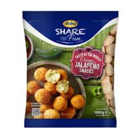 Aviko Jalapeno sajt golyó snacks 1kg